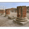Pompeii columns - Italy photos