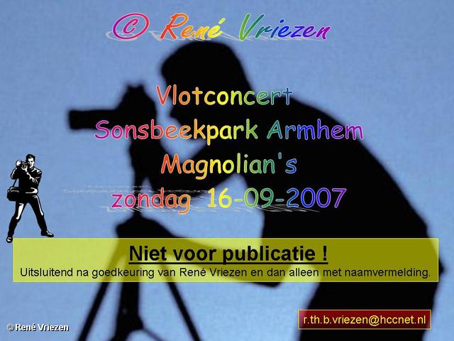 René Vriezen 2007-09-16 #0000 Vlotconcert Sonsbeek The Magnolian's zondag 16-09-2007