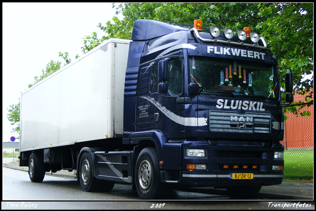 Flikweert - Sluiskil  BJ-ZR-13 diverse trucks in Zeeland