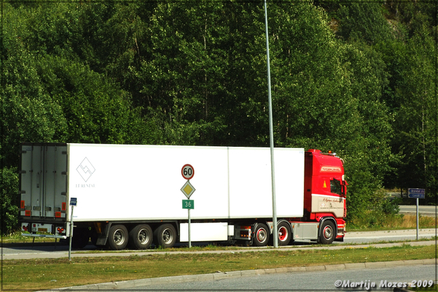 P Bjarne Andersen Scania R500 Vrachtwagens