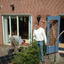 Schutting en terras 20-04-0... - Schutting bouwen en terras 2004