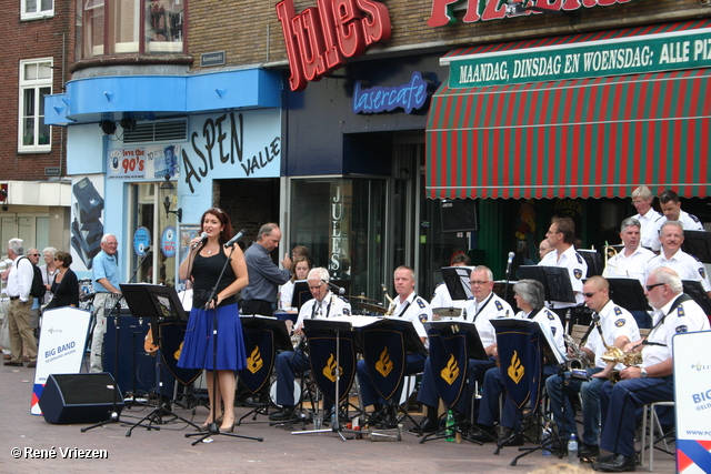 Â© RenÃ© Vriezen 2009-07-26 #0004 Politie Bigband Gelderland-Midden Korenmarkt zondag 26 juli 2009