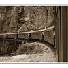 white pass tunnel sepia - Black & White and Sepia