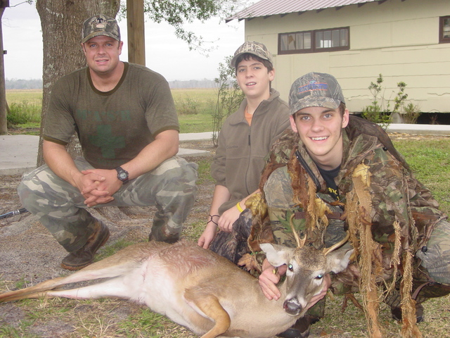 bjorn, jordan & jake with deer Bjorn