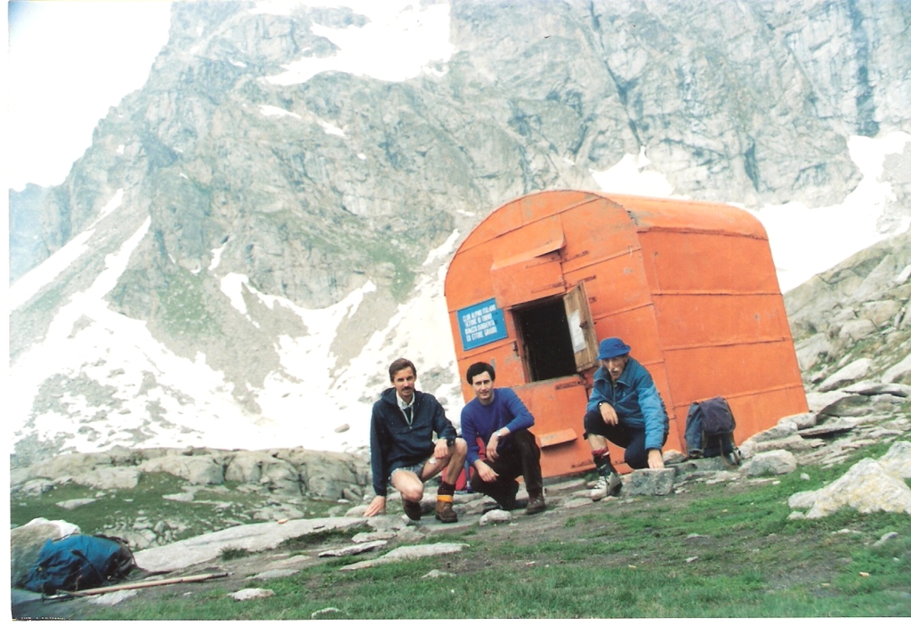 luglio 1988 Giu Vito Mario bivacco Giraudo - 