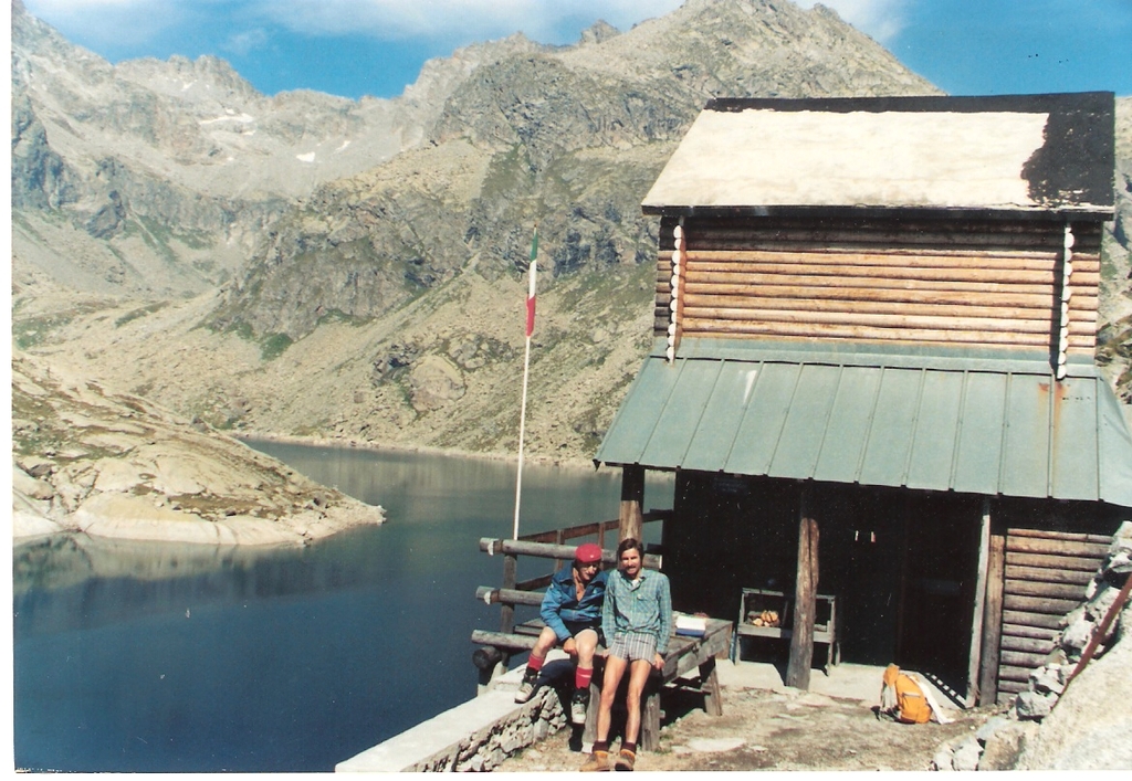 Rif Pocchiola Meneghello 2440 mt Mario e Giuseppe  - 