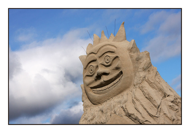 Sand Sculpture 01 Vancouver Island