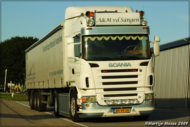Mark van der Sangen Scania R500 Vrachtwagens