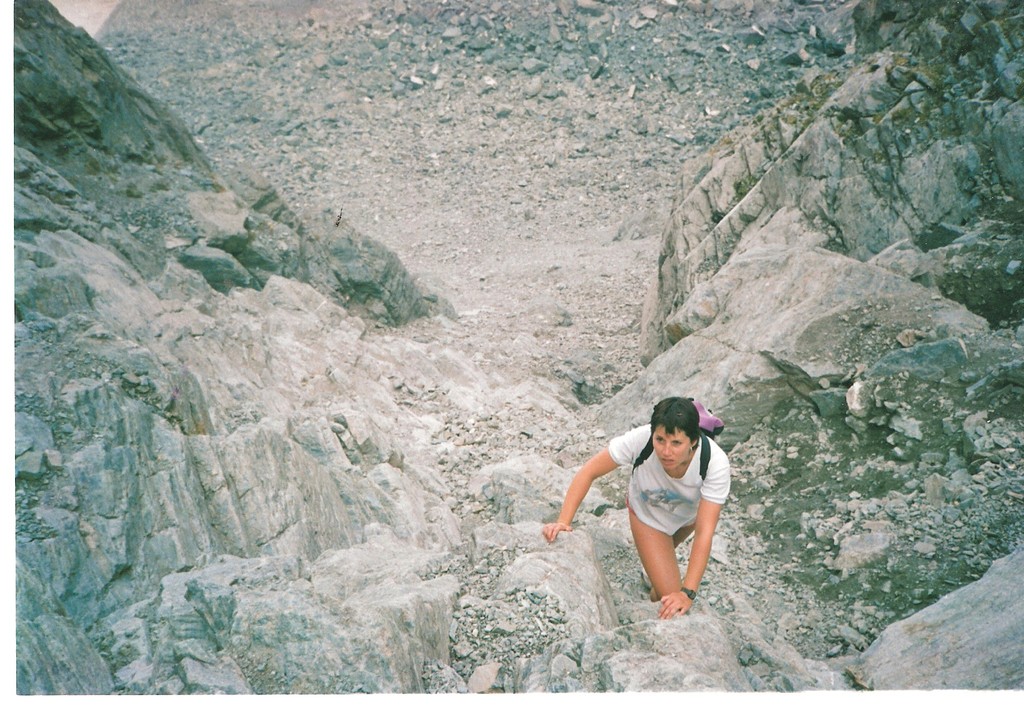 MViso Couloir du Porc Lys 15.8.1989 - 