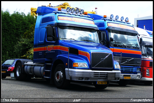 BJ-RS-72 Tiel van, Leo - Rotterdam-border Truck's spotten in Rotterdam 12-9-2009