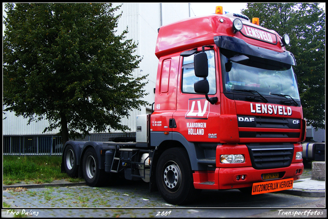 BT-ZN-44  Lensveld - Vlaardingen-border Truck's spotten in Rotterdam 12-9-2009