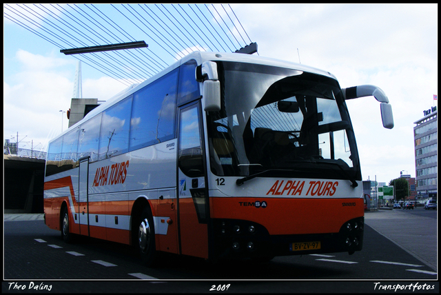 BV-ZV-97  Alpha Tours - Hem border Truck's spotten in Rotterdam 12-9-2009
