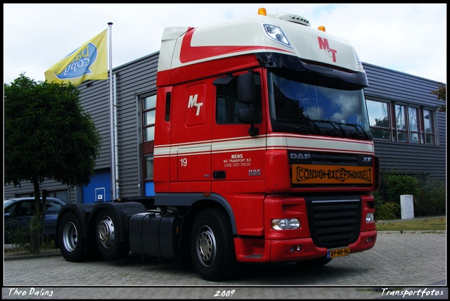 BY-HH-96 Mens - Lisse-border Truck's spotten in Rotterdam 12-9-2009