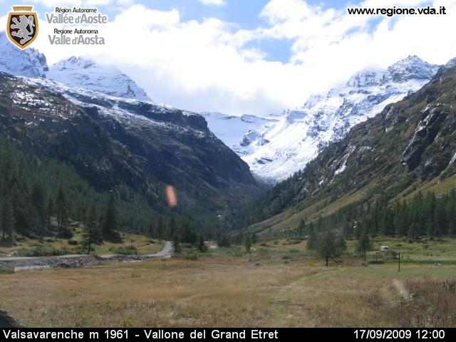 valsavarenche 17.9.09 prima neve - 