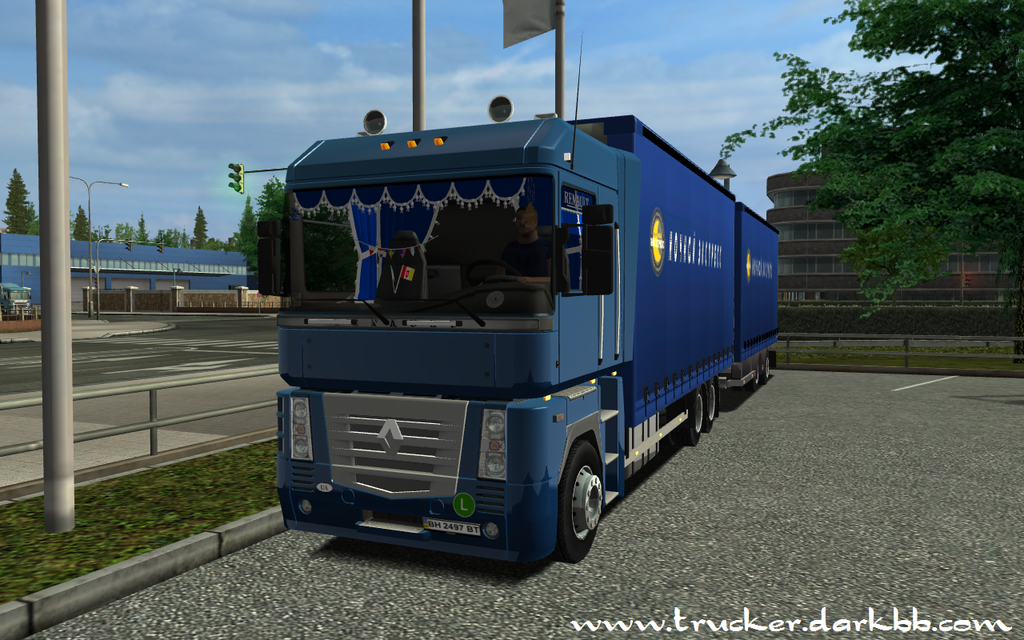 Renault Magnum with Trailer - 