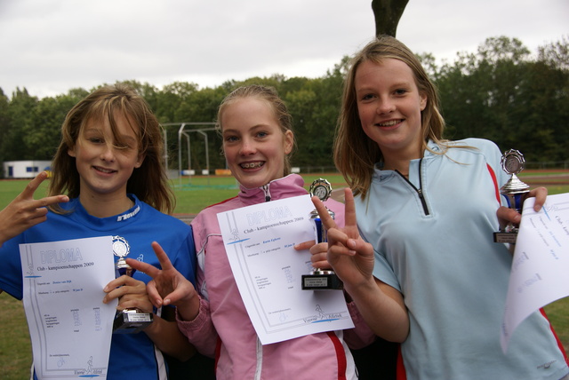 DSC09009 Clubkampioenschap Jeugd 3 okt 09