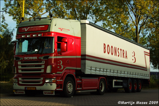 J Visser Scania R500 Vrachtwagens