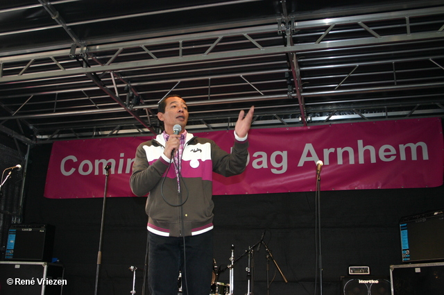  RenÃ© Vriezen 2009-10-10 #0019 COC-MG Coming Out Dag Arnhem Informatiemarkt zaterdag 10 oktober 2009