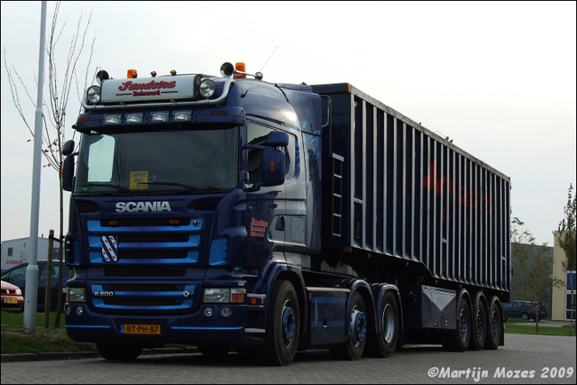 Sandstra Scania R500 Vrachtwagens