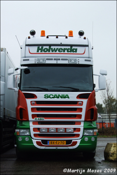 Holwerda Scania R480 Vrachtwagens