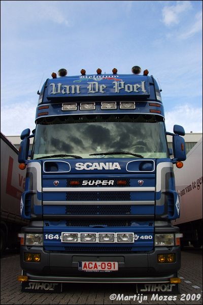 Van de Poel Scania 164 - 480 Vrachtwagens