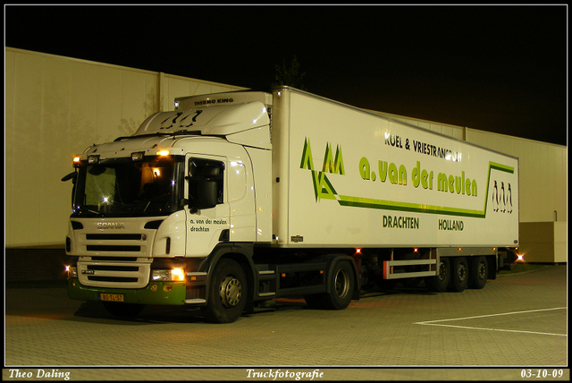 Meulen van der, A  BS-TL-57 nachtfoto-border Meulen, A. van der - Drachten