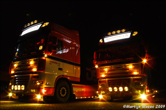 Transportena & Zn Daf XF 105 - 510's Vrachtwagens