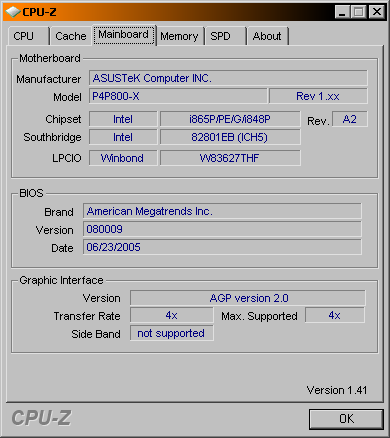 20071022 - CPU-Z - mainboard - 