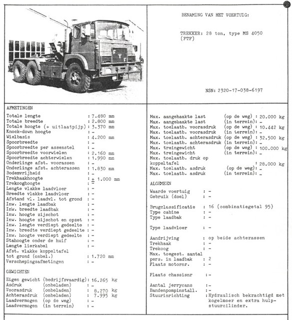 FTF MS-4050  C Speciaal