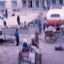 Herat Busses and cabs behin... - Afghanstan 1971, on the road