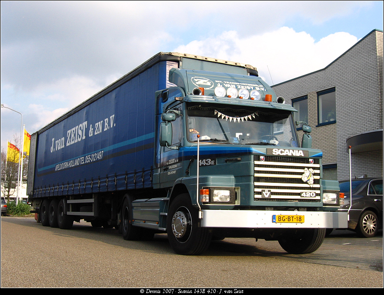 J. van Zeist & Zn. BV - Apeldoorn  BG-BT-18 - [Opsporing] Scania 2 / 3 serie