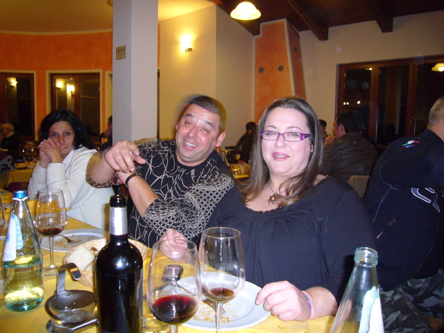 8. Cena di Natale 2009 a spezia con Luk