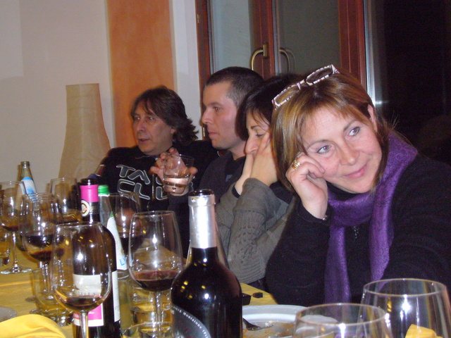 13. Cena di Natale 2009 a spezia con Luk