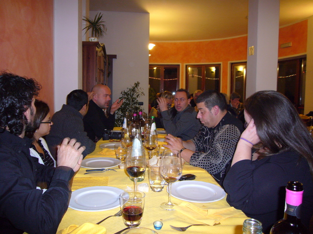 21 Cena di Natale 2009 a spezia con Luk