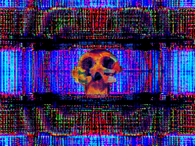 tv skull final before tv Picture Box