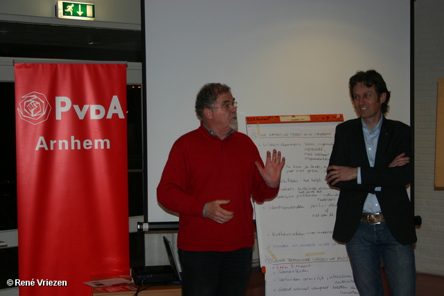  RenÃ© Vriezen 2010-01-21 #0098 PvdA Arnhem Start Campagne GR2010 donderdag 21 januari 2010