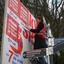  RenÃ© Vriezen 2010-01-23 #... - PvdA Arnhem GR2010 Kandidaten plakken affiches zaterdag 23 januari 2010