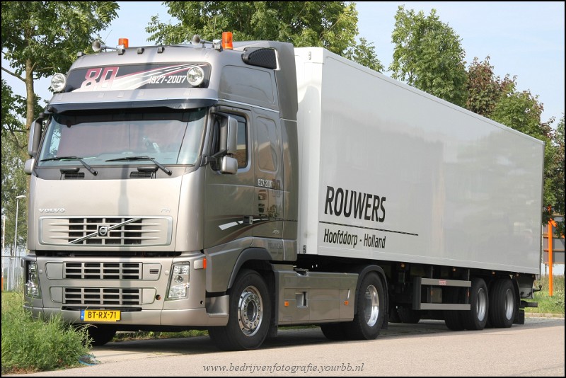 Rouwers Transport VOF - Hoofddorp BT-RX-71 - [Opsporing] Volvo's FH 80th Anniversary editie