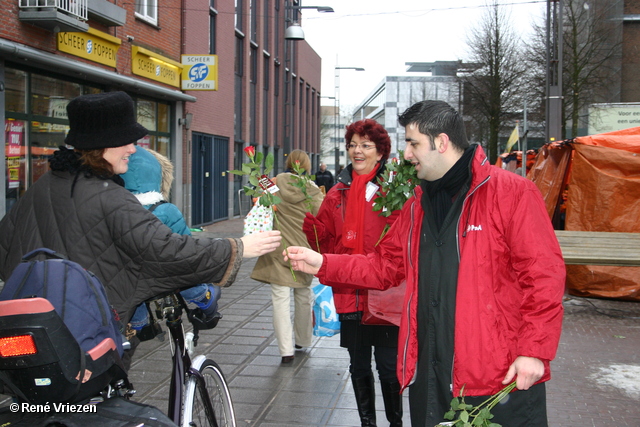  RenÃ© Vriezen 2010-02-13 #0109 PvdA Armhem Canvassen Binnenstad Arnhem zaterdag 13 februari 2010