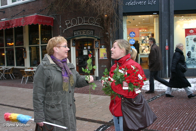  RenÃ© Vriezen 2010-02-13 #0061 PvdA Armhem Canvassen Binnenstad Arnhem zaterdag 13 februari 2010