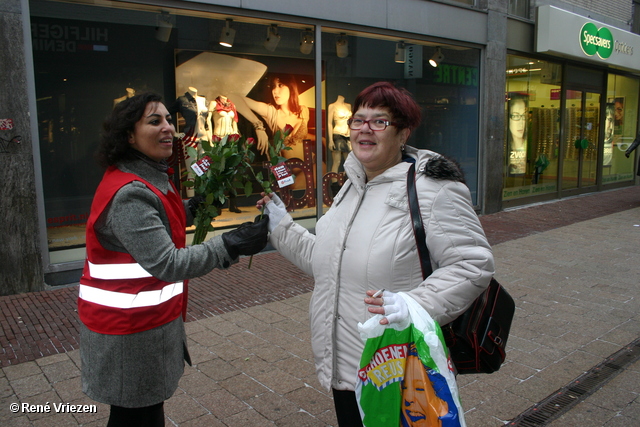  RenÃ© Vriezen 2010-02-13 #0065 PvdA Armhem Canvassen Binnenstad Arnhem zaterdag 13 februari 2010