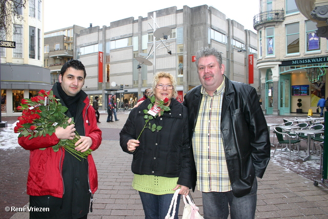  RenÃ© Vriezen 2010-02-13 #0084 PvdA Armhem Canvassen Binnenstad Arnhem zaterdag 13 februari 2010