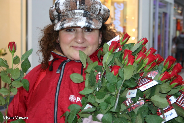  RenÃ© Vriezen 2010-02-13 #0043 PvdA Armhem Canvassen Binnenstad Arnhem zaterdag 13 februari 2010