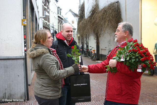  RenÃ© Vriezen 2010-02-13 #0046 PvdA Armhem Canvassen Binnenstad Arnhem zaterdag 13 februari 2010