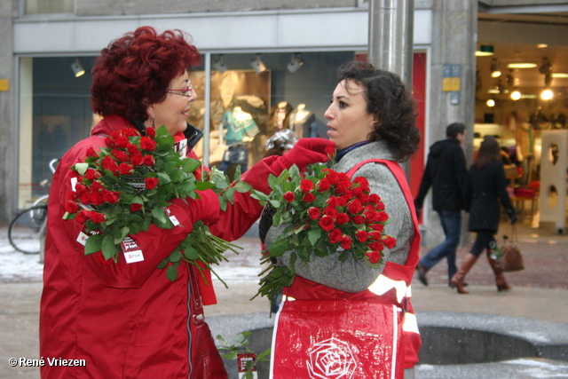  RenÃ© Vriezen 2010-02-13 #0050 PvdA Armhem Canvassen Binnenstad Arnhem zaterdag 13 februari 2010