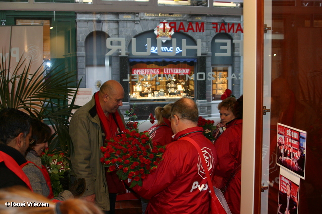  RenÃ© Vriezen 2010-02-13 #0020 PvdA Armhem Canvassen Binnenstad Arnhem zaterdag 13 februari 2010