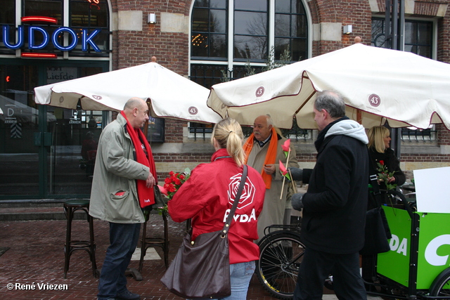  RenÃ© Vriezen 2010-02-13 #0097 PvdA Armhem Canvassen Binnenstad Arnhem zaterdag 13 februari 2010