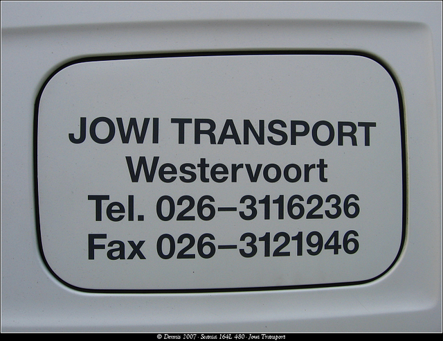 Jowi7 Jowi Transport - Westervoort