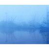 Foggy Boat Pano - Panorama Images