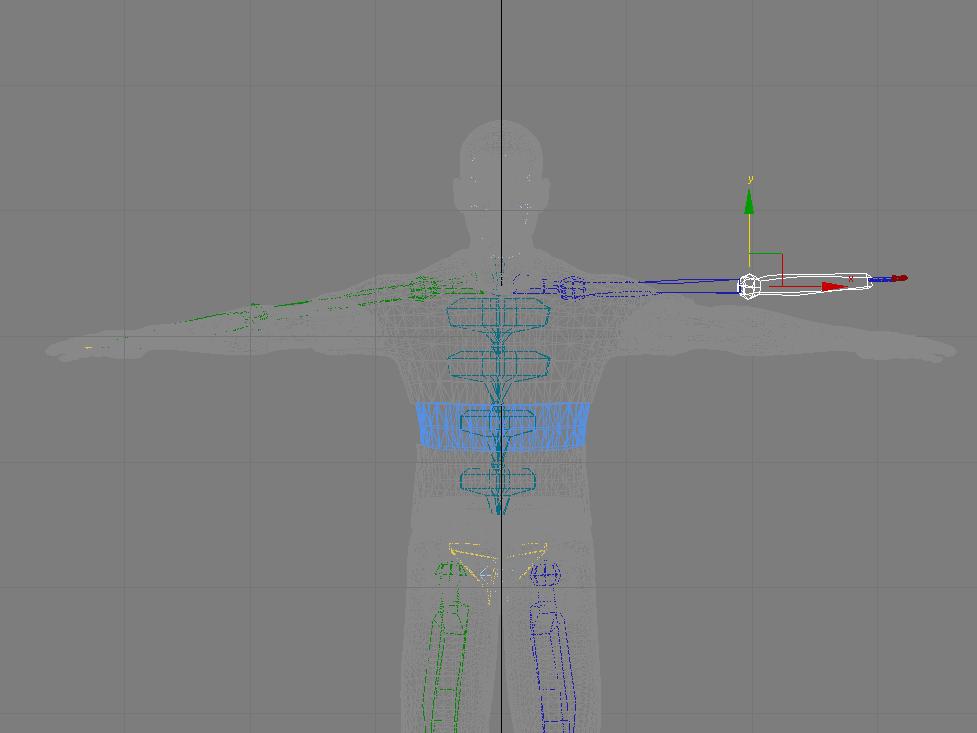 fitting biped into model2 - 